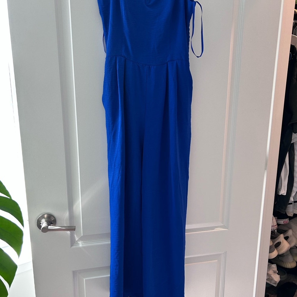 Vibrant Blue Jumpsuit